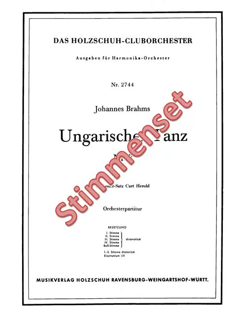 Ungarischer Tanz Nr. 7